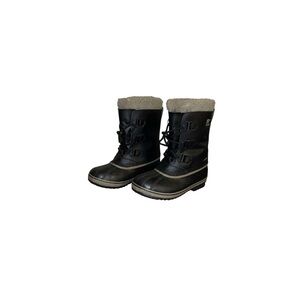 Sorel Black and Grey Snow Boots - Boy’s Size 4